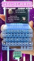 Hologram Keyboard Simulator পোস্টার