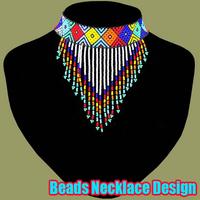 Beads Necklace Design پوسٹر