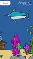 Cartoon Aquarium Live Wallpape スクリーンショット 1