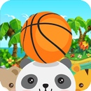 Swipe Basketball : Animal On Beach APK