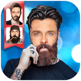 Beard Hair Styles Photo Editor-icoon