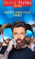 Beard Hair Styles Photo Editor Affiche