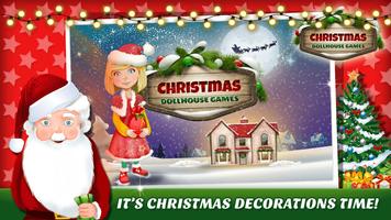 Christmas Dollhouse Games 3D poster