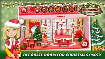 Christmas Dollhouse Games 3D screenshot 1