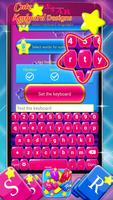 Cute Star Keyboard Designs captura de pantalla 1