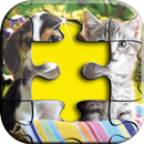 Beautiful Dogs and Cats Puzzle APK