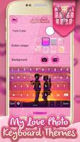 My Love Photo Keyboard Themes penulis hantaran