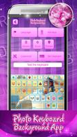 Photo Keyboard Background App poster