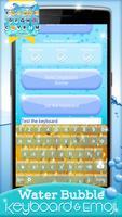 Water Bubble Keyboard Animoji App capture d'écran 2