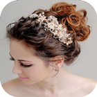 آیکون‌ Beautiful Bridal Hair Style Ideas