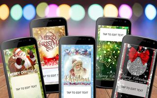 Beautiful Christmas Greeting Cards - Card Creator پوسٹر