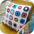 Beautiful Crochet Pillow Decoration icon