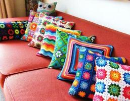 Beautiful Crochet Pillow Decoration screenshot 2