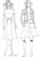 Beautiful Dress Sketches syot layar 1
