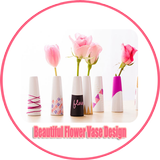 Blumen-Vase-Entwurf Zeichen