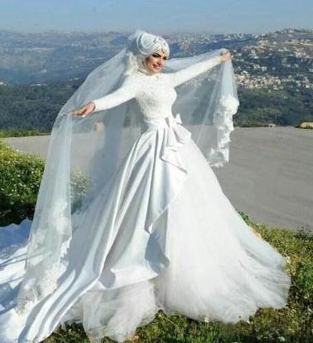 Schönes Hijab-Hochzeitskleid APK für Android herunterladen