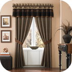 Beautiful Home Curtain Design icône