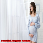 Phụ nữ mang thai đẹp biểu tượng