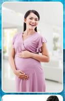 Mooie zwangere vrouwen-poster