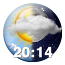 Beautiful Weather Clock Widget APK