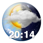 Beautiful Weather Clock Widget icône