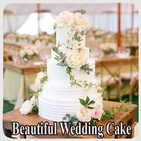 Beautiful Wedding Cake Affiche