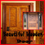 Puerta de madera hermosa