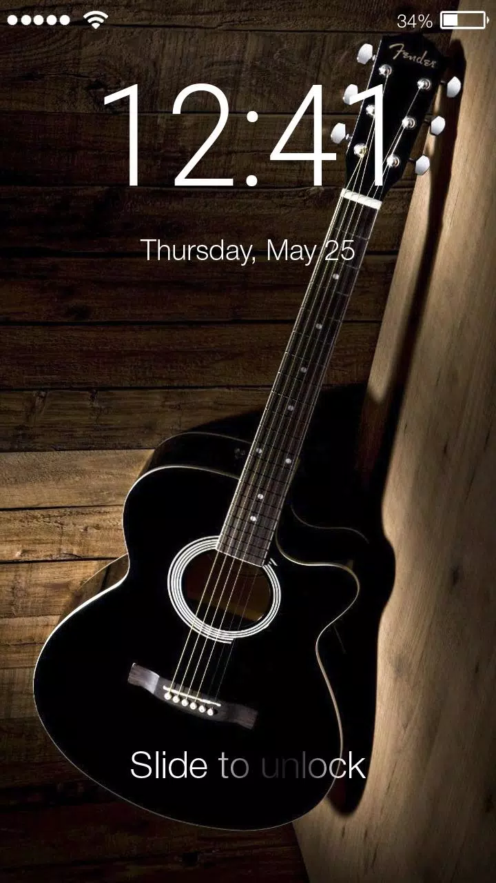 Tải xuống APK Guitar Music Rock Wallpaper Screen Lock cho Android