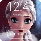 Elsa Princess Queen Wallpaper Screen Lock ไอคอน