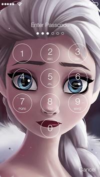 Elsa Princess Queen Wallpaper Screen Lock poster