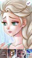 Elsa Princess Queen Wallpaper Screen Lock 스크린샷 1