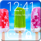 Ice Cream Fruit Summer Screen Lock icon