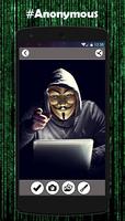 Anonymous Mask Photo Maker syot layar 1