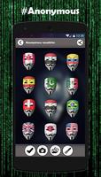 برنامه‌نما Anonymous Mask Photo Maker عکس از صفحه