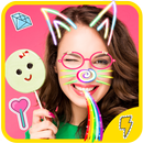 Cute cat face Camera APK
