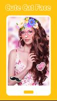 Cute cat face Camera ảnh chụp màn hình 1