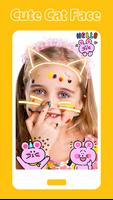 Cute cat face Camera ảnh chụp màn hình 2