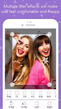Selfies Photo Studio with Filters, Stickers, GIF