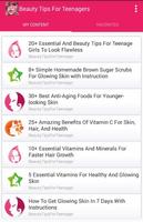 Beauty Tips For Teenagers poster