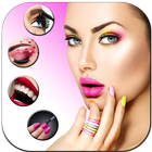 virtual makeup photo editor 图标