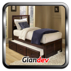 Bed Furniture Design icône