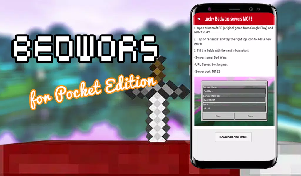 Bedwars Servers for MCPE APK pour Android Télécharger