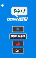 Extreme Math Cartaz