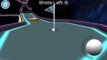 Mini Golf 3D: Space captura de pantalla 2