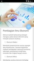 Ekonomi Bisnis capture d'écran 2