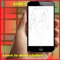 Learn to Draw Clothes Plakat