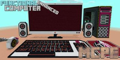 Enhanced Functional Computer Add-on MCPE Affiche