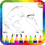 Ben  ultimate alien Coloring ten Game