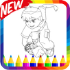 Ben  ultimate alien Coloring 10 Game APK