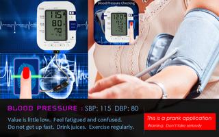 Blood Pressure Checking Prank اسکرین شاٹ 1